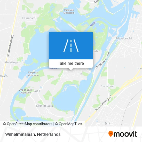 Wilhelminalaan map