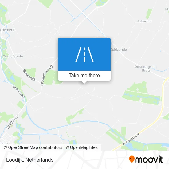 Loodijk map