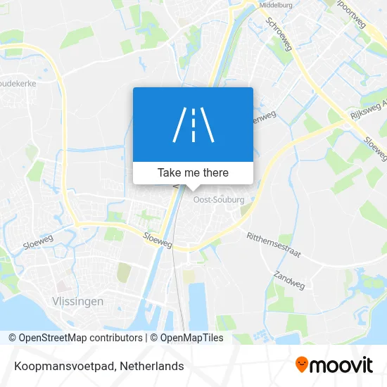 Koopmansvoetpad map