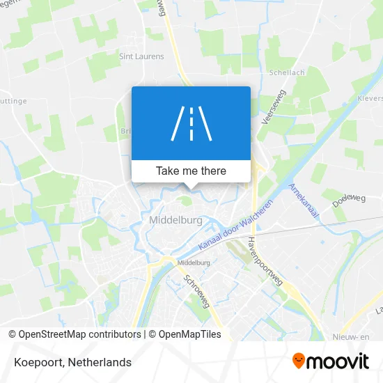 Koepoort map