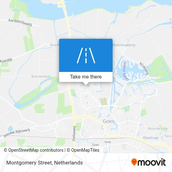Montgomerystraat map