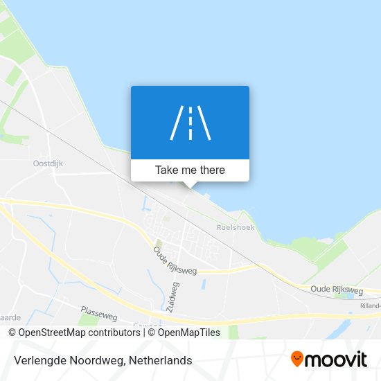 Verlengde Noordweg map