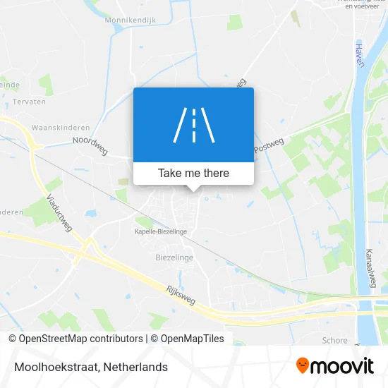 Moolhoekstraat map