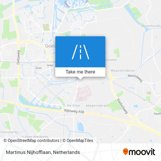 Martinus Nijhofflaan map