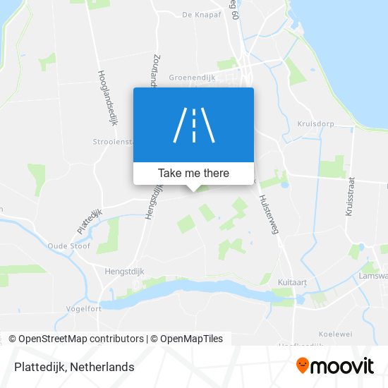 Plattedijk map