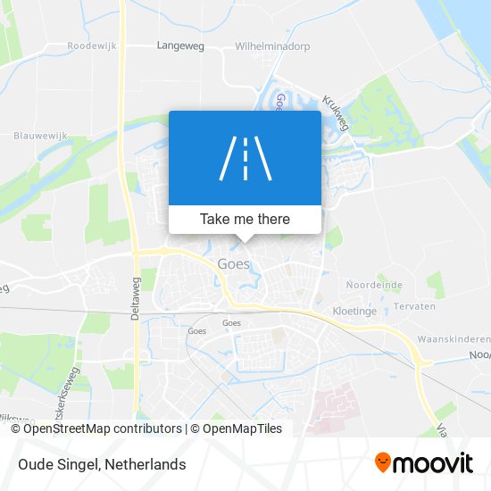 Oude Singel Karte