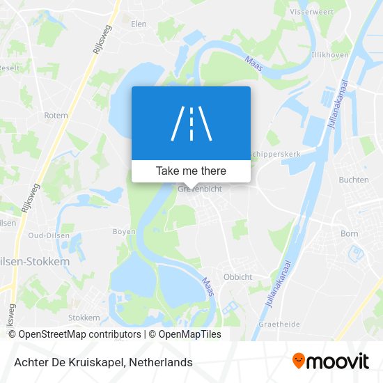 Achter De Kruiskapel map