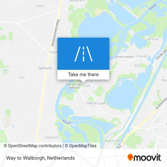 Weg Naar Walborgh map