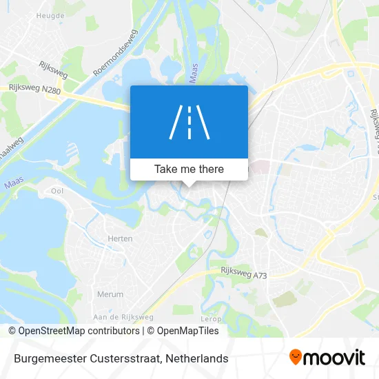 Burgemeester Custersstraat map