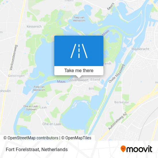 Fort Forelstraat map