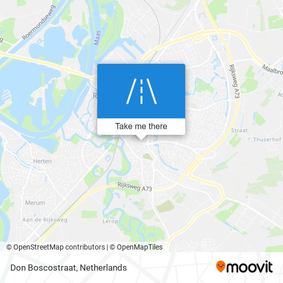 Don Boscostraat map