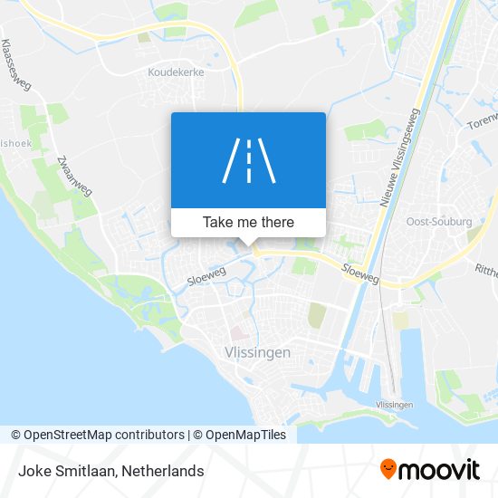 Joke Smitlaan map