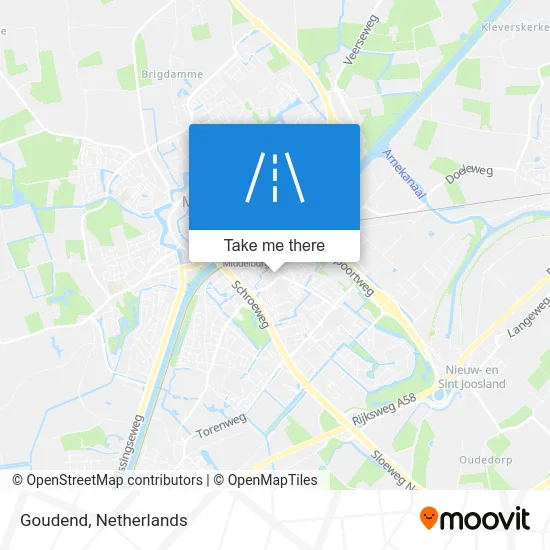 Goudend map