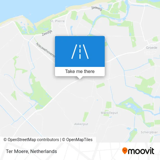 Ter Moere map
