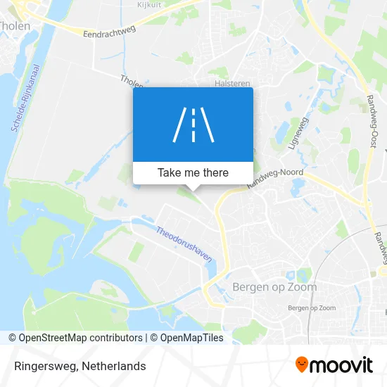 Ringersweg map