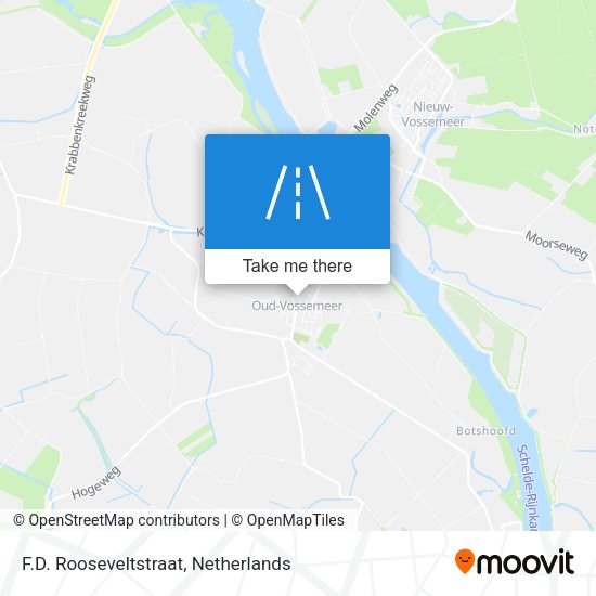 F.D. Rooseveltstraat map