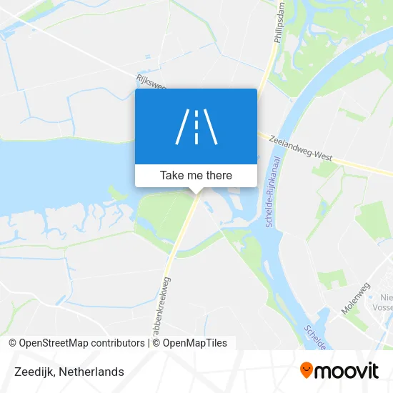 Zeedijk map