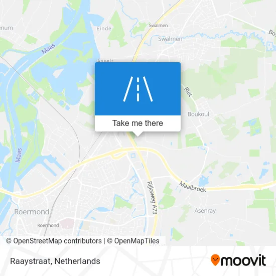 Raaystraat map