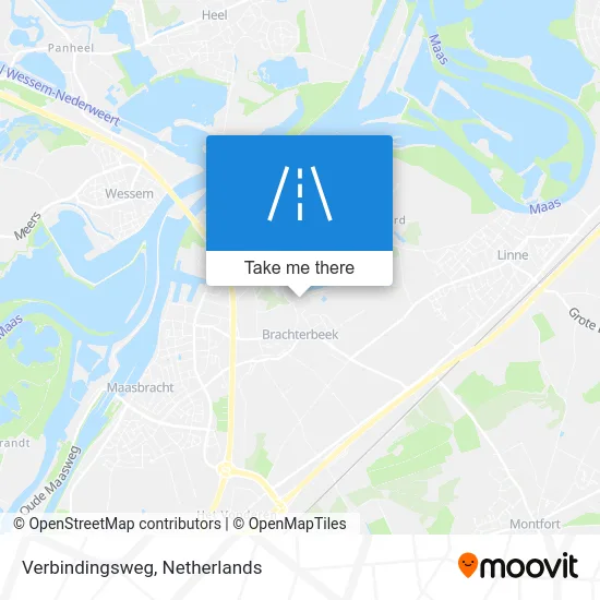 Verbindingsweg Karte