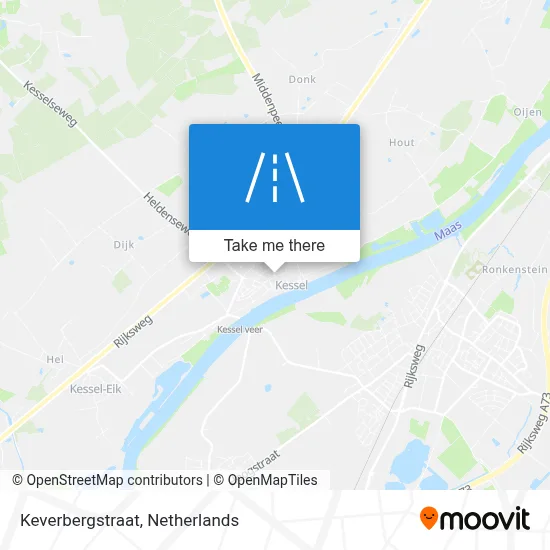 Keverbergstraat map
