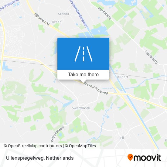 Uilenspiegelweg map