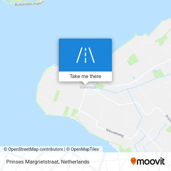 Prinses Margrietstraat map