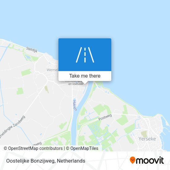 Oostelijke Bonzijweg map