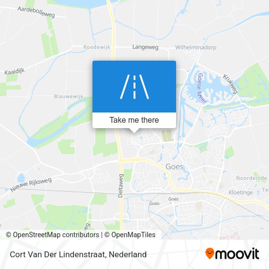 Cort Van Der Lindenstraat map