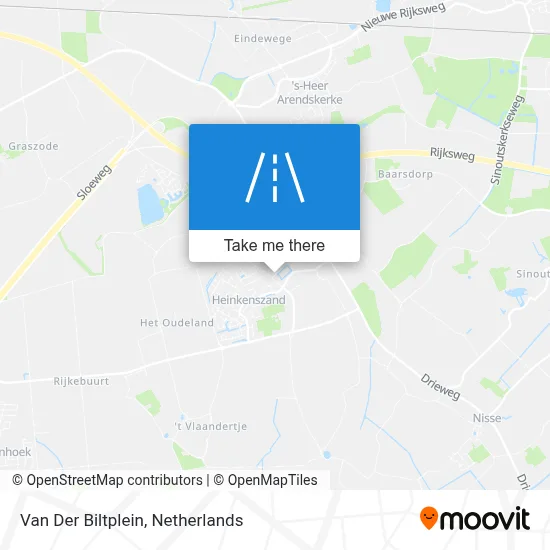 Van Der Biltplein Karte