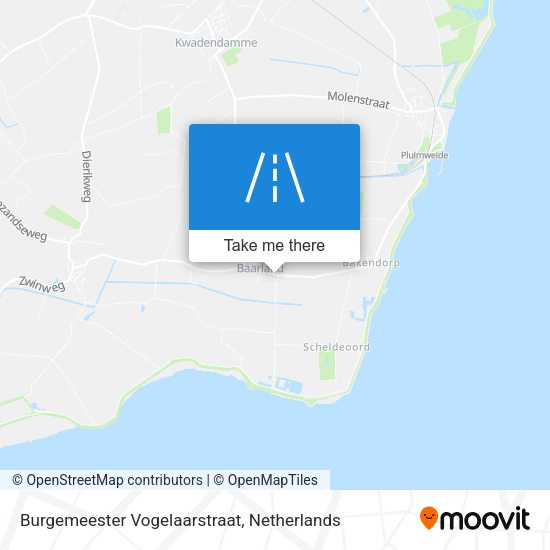 Burgemeester Vogelaarstraat map