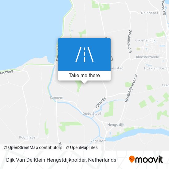 Dijk Van De Klein Hengstdijkpolder map