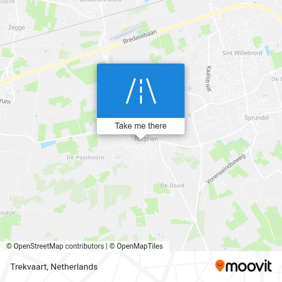 Trekvaart map