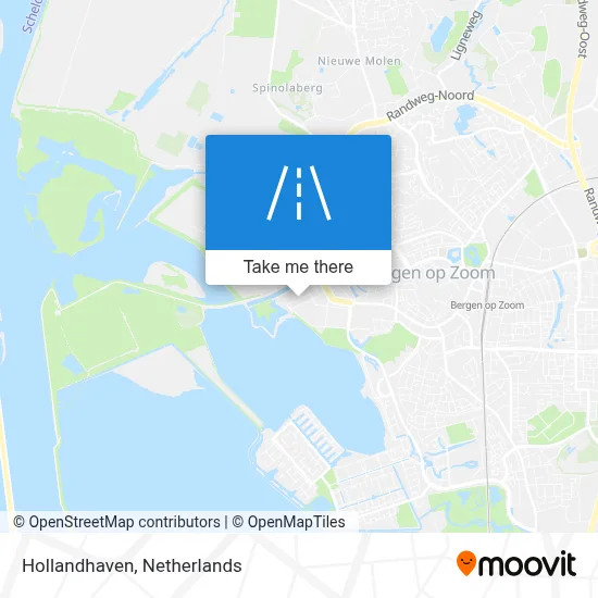 Hollandhaven map