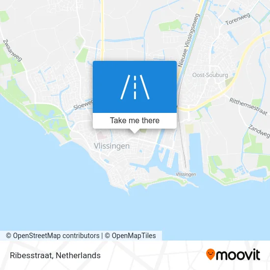 Ribesstraat Karte