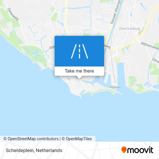 Scheldeplein map