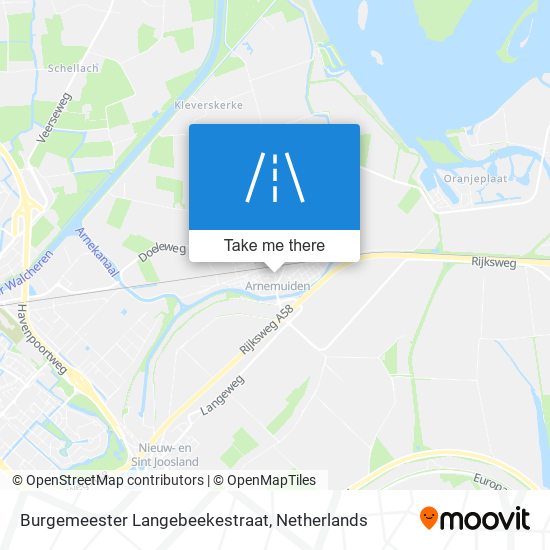 Burgemeester Langebeekestraat Karte
