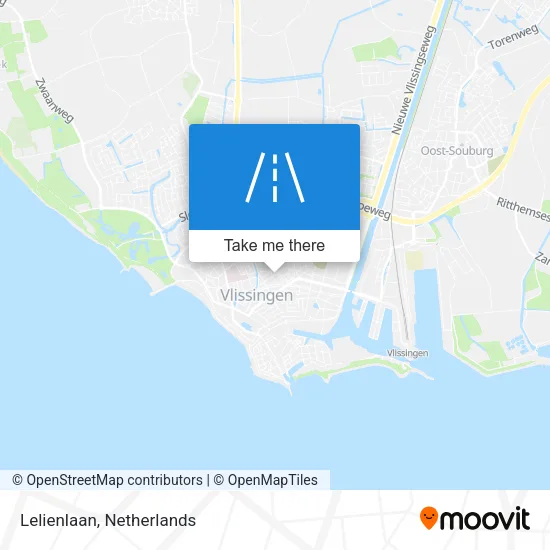 Lelienlaan map