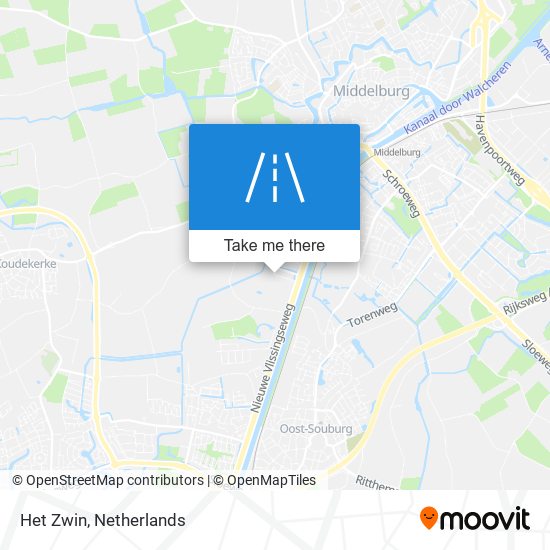 Het Zwin map