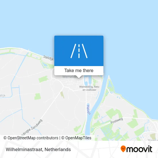 Wilhelminastraat map