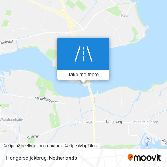 Hongersdijckbrug map