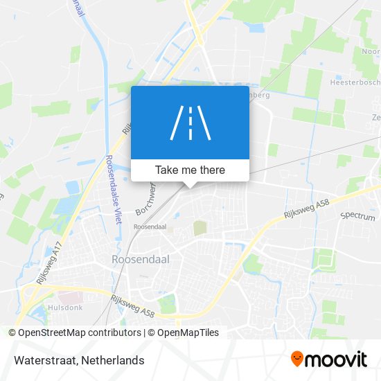 Waterstraat map