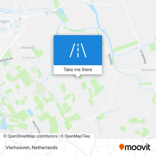 Vierhoeven Karte