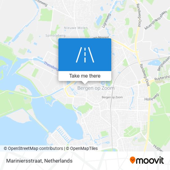 Mariniersstraat map