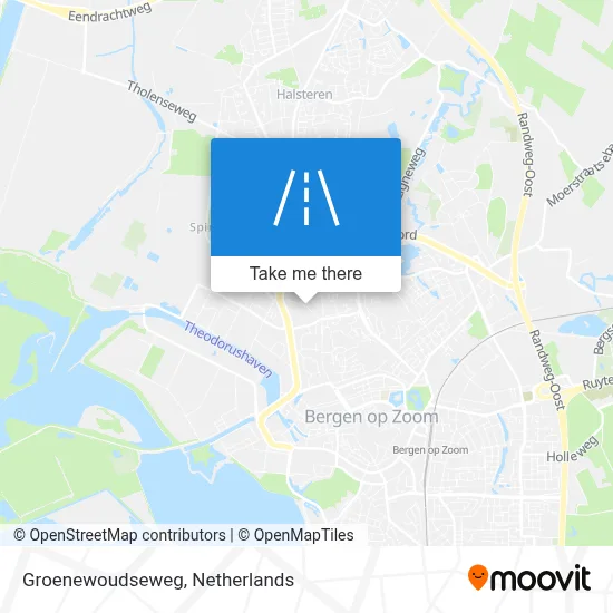 Groenewoudseweg map