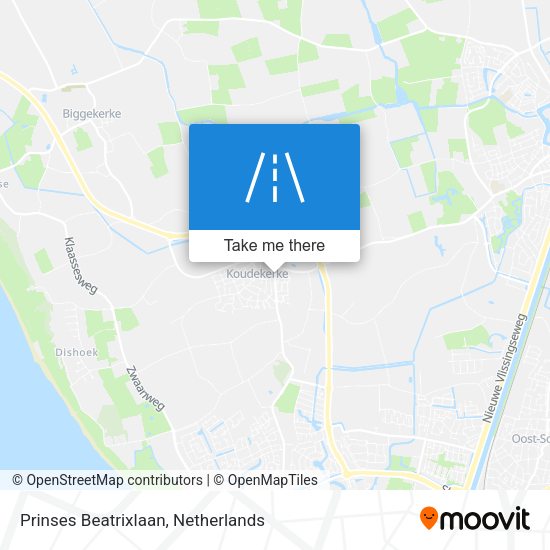 Prinses Beatrixlaan map