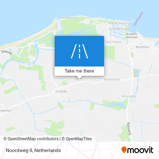 Noordweg II map