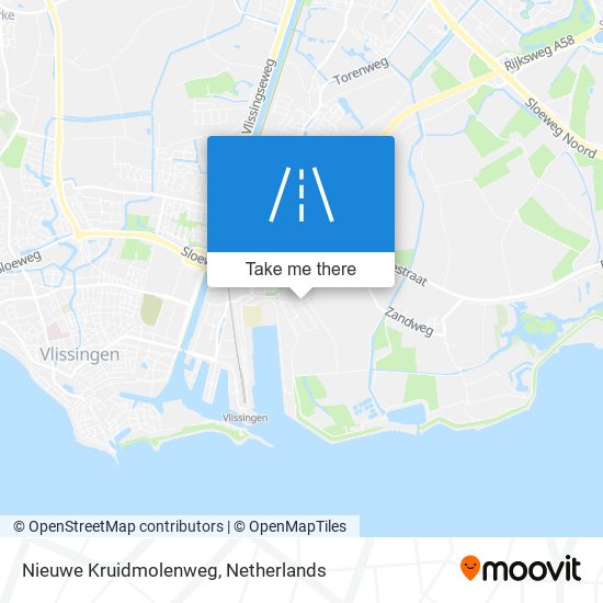 Nieuwe Kruidmolenweg map