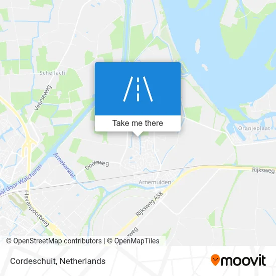 Cordeschuit map