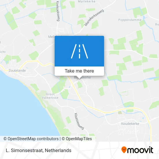 L. Simonsestraat map