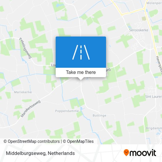 Middelburgseweg map